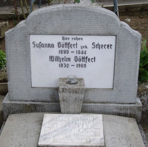 Scherer Susanna 1899-1944 Grabstein